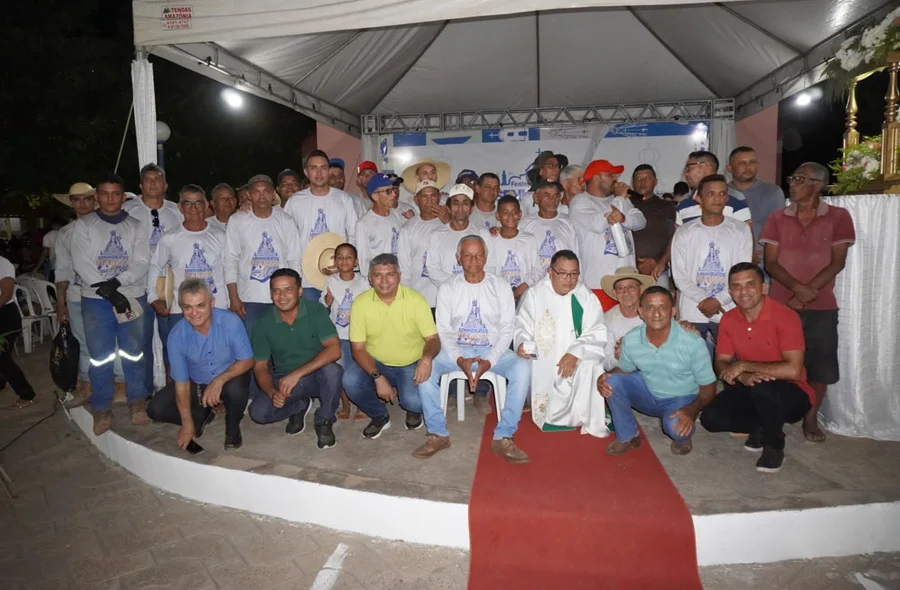 Os festejos iniciaram regados de fé