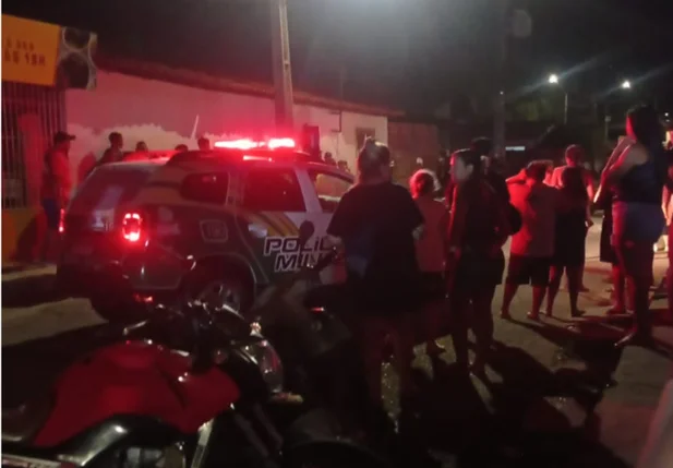 PM foi acionada para o local do cri