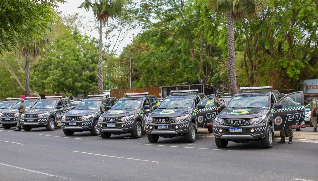 PM ganha 200 novas viaturas