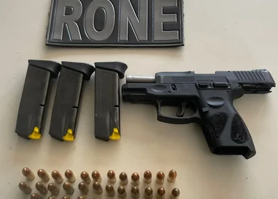 Polícia apreende arma e munições no bairro Angelim