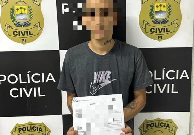 Polícia Civil do Piauí prende membro do Bonde dos 40 que estava foragido, na zona norte de Teresina