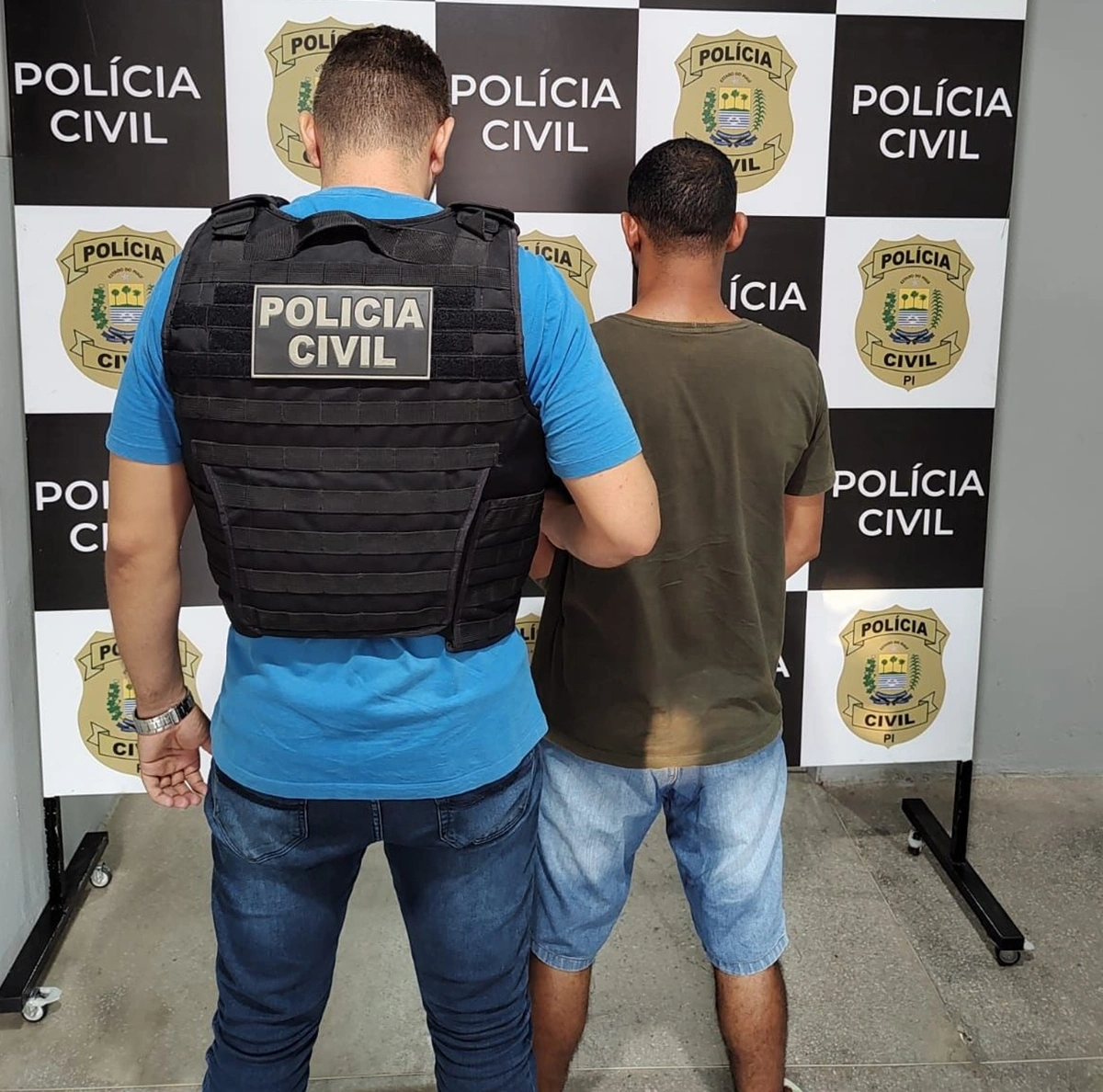 Polícia Civil prende definitivamente homem pelos crimes de roubo simples e roubo majorado, em Campo Maior