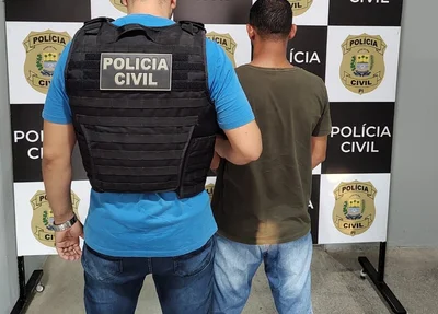 Polícia Civil prende definitivamente homem pelos crimes de roubo simples e roubo majorado, em Campo Maior