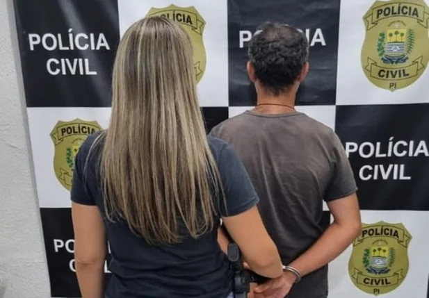 Polícia Civil prende homem suspeito de estuprar vítima de 10 anos de idade, crime ocorrido no Povoado Adobes, zona rural de Caraúbas no Piauí