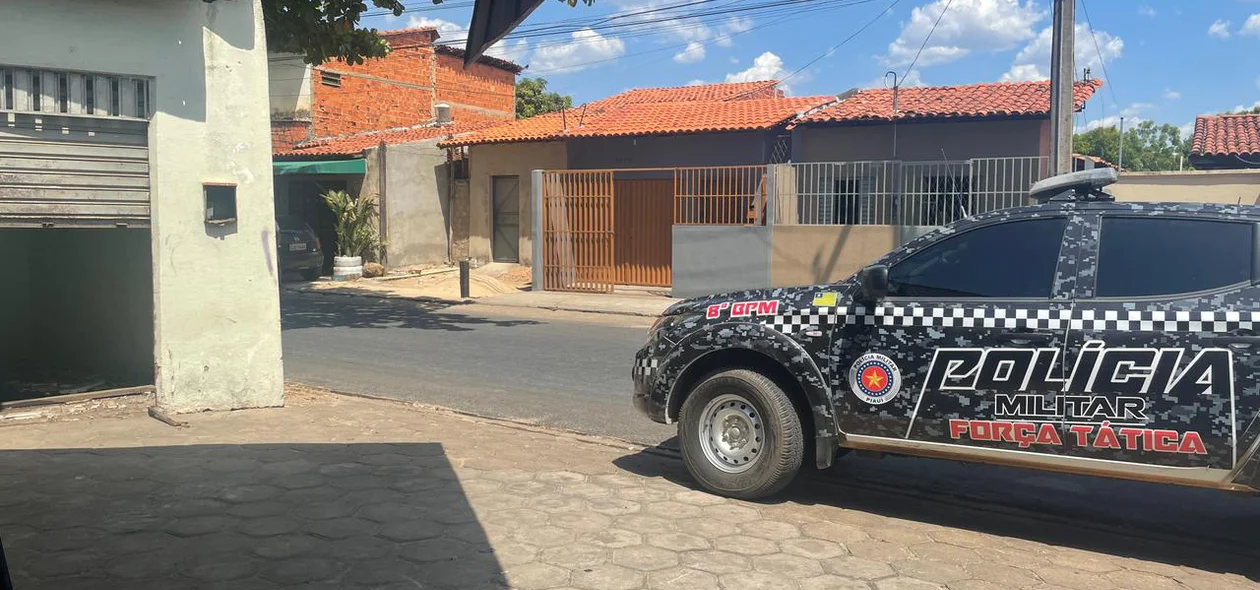 Polícia Militar isolou o local