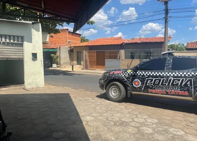 Polícia Militar isolou o local