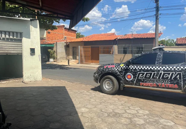 Polícia Militar isolou o local