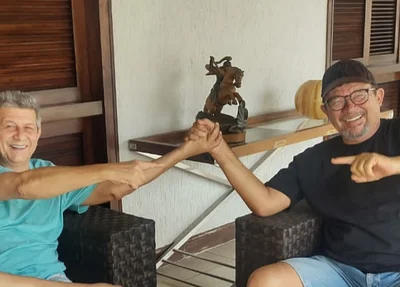 Presidente da Fiepi, Zé Filho, e o vereador Carlson Pessoa