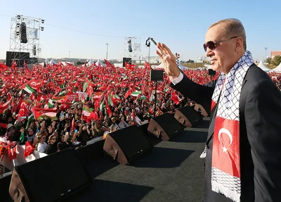 Presidente da Turquia Recep Tayyip Erdogan