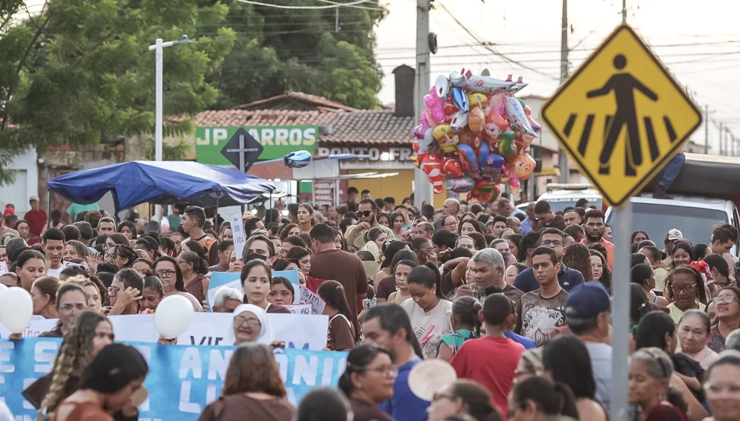 Procissão de fiéis