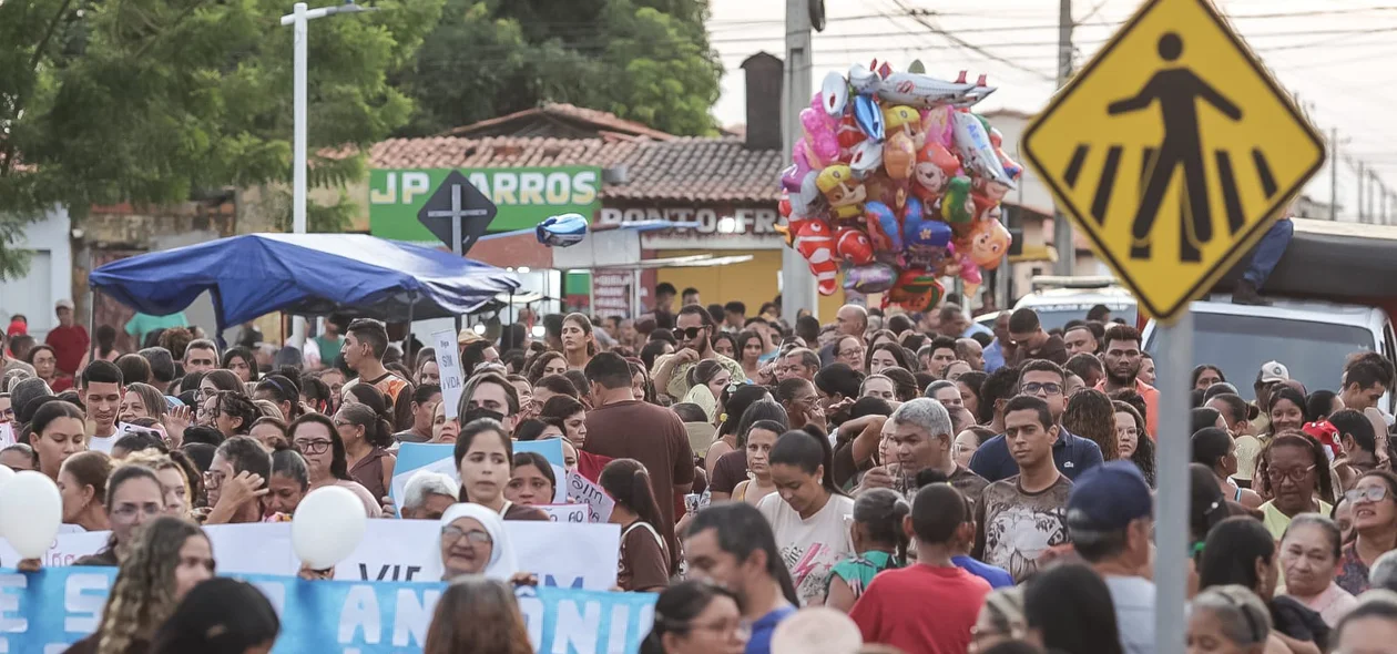 Procissão de fiéis