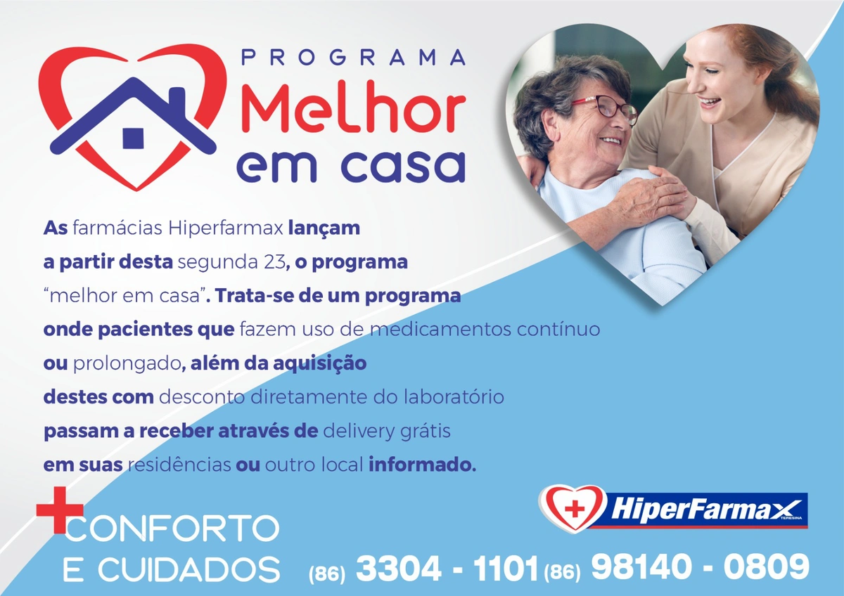 Programa Melhor em Casa da Hiperfarmax