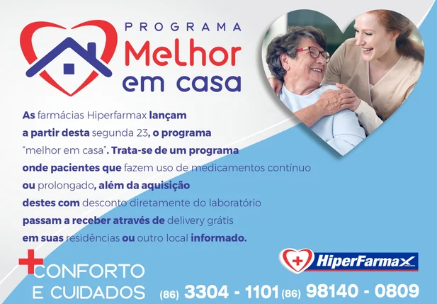 Programa Melhor em Casa da Hiperfarmax