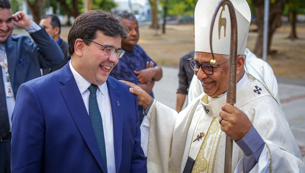 Rafael Fonteles e Dom Juarez Sousa