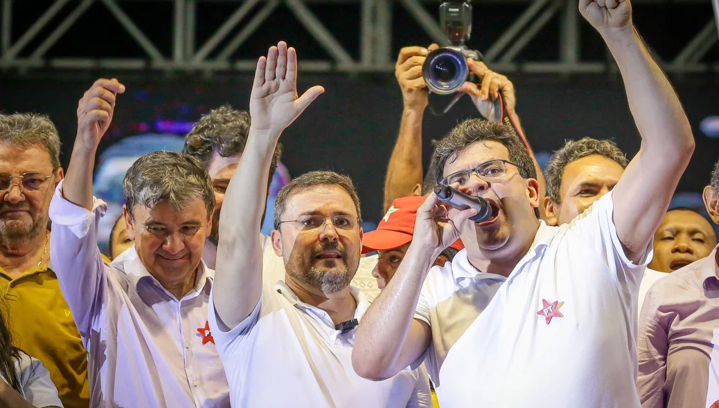 Rafael Fonteles garante apoio a Fábio Novo