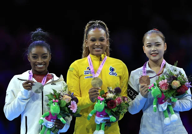 Rebeca Andrade fatura o ouro no Mundial de Ginástica Artística