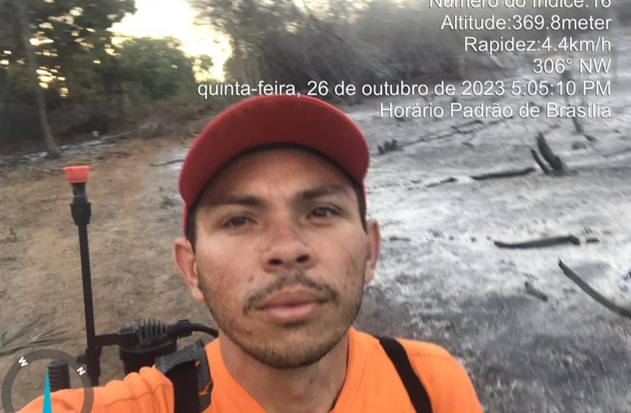 Recentemente, a região do Cipó testemunhou uma grande queimada no dia 8 de outubro