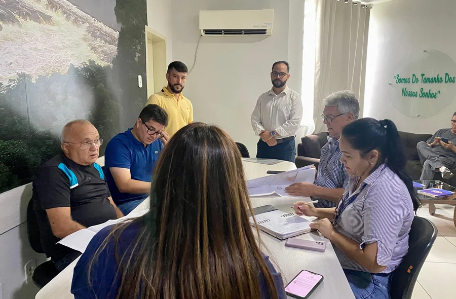Reunião com a Agespisa