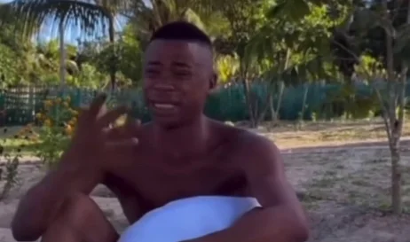 Rodrigo Amendoim aparece chorando em vídeo antes de morrer