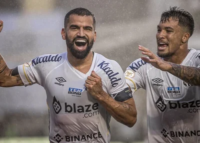 Santos goleou o Vasco por 4 a 1 na Vila Belmiro