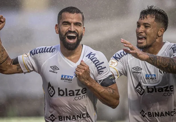 Santos goleou o Vasco por 4 a 1 na Vila Belmiro