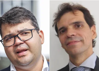 Secretário Chico Lucas e promotor Galeno Coelho