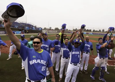 Seleção do Brasil se classifica para quadrangular no beisebol