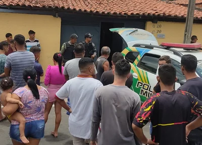 Suspeito foi preso em flagrante após o crime