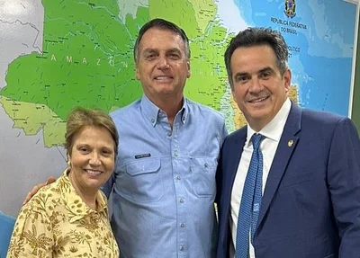 Tereza Cristina, Jair Bolsonaro e Ciro Nogueira