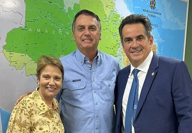 Tereza Cristina, Jair Bolsonaro e Ciro Nogueira