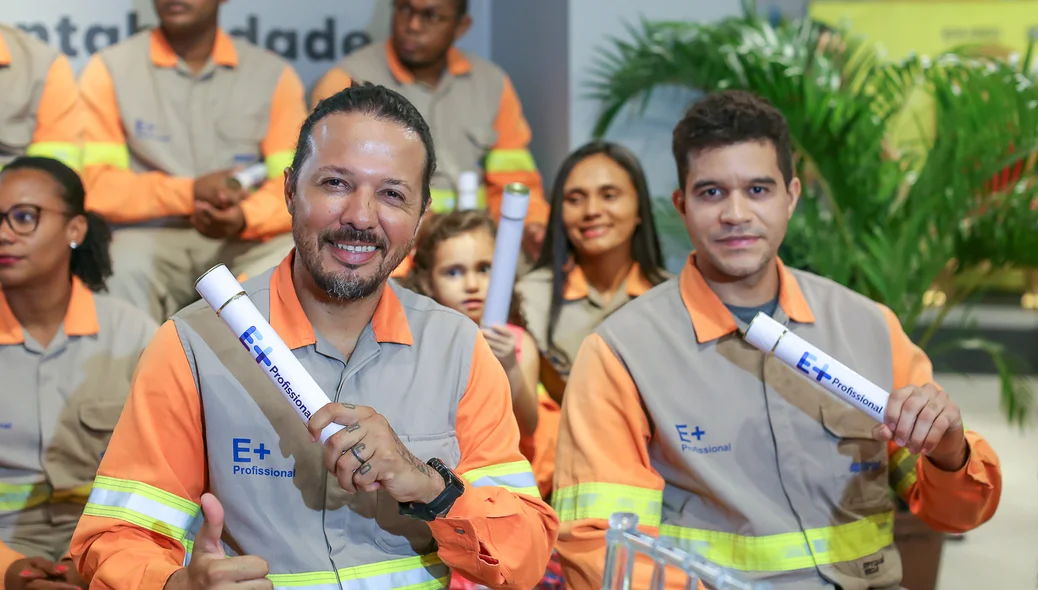 Turma da Escola de Eletricistas 2023