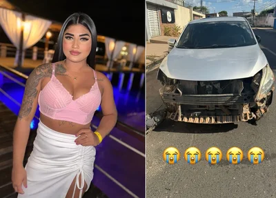 Vanessa Brandão apareceu bastante abalada com o ocorrido
