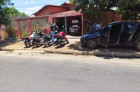 Veículos apreendidos pela Polícia Civil