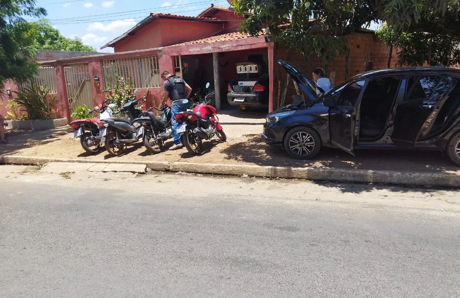 Veículos apreendidos pela Polícia Civil