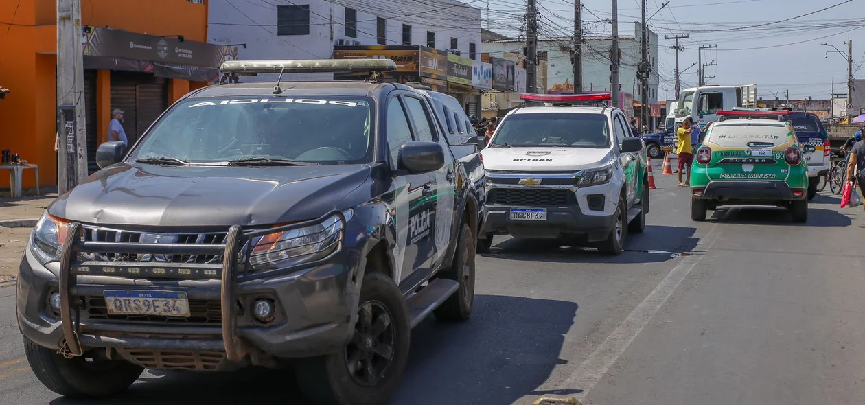 Viaturas policiais