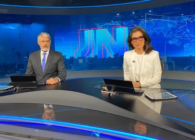 William Bonner e Renata Vasconcellos