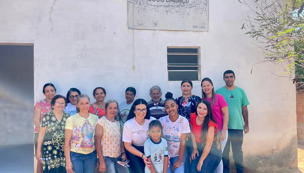 A equipe apresentou os serviços oferecidos pelo Centro de Referência da Assistência Social-CRAS I