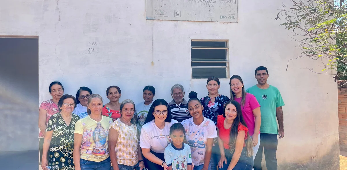 A equipe apresentou os serviços oferecidos pelo Centro de Referência da Assistência Social-CRAS I