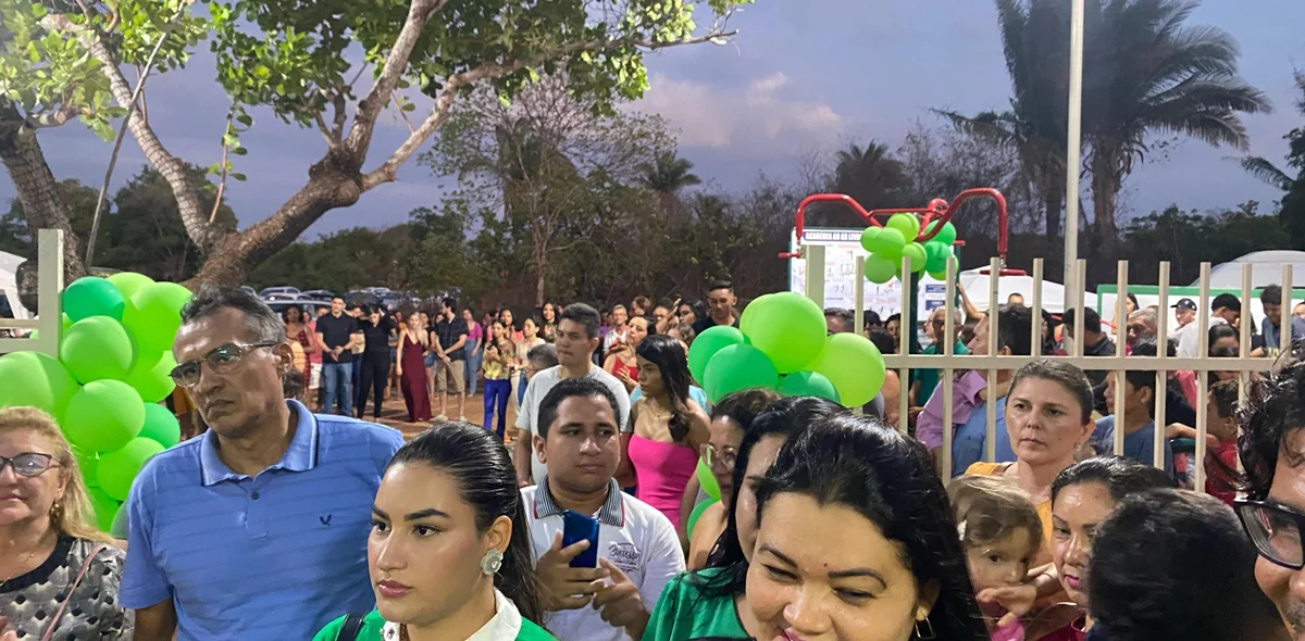 A população compareceu ao evento