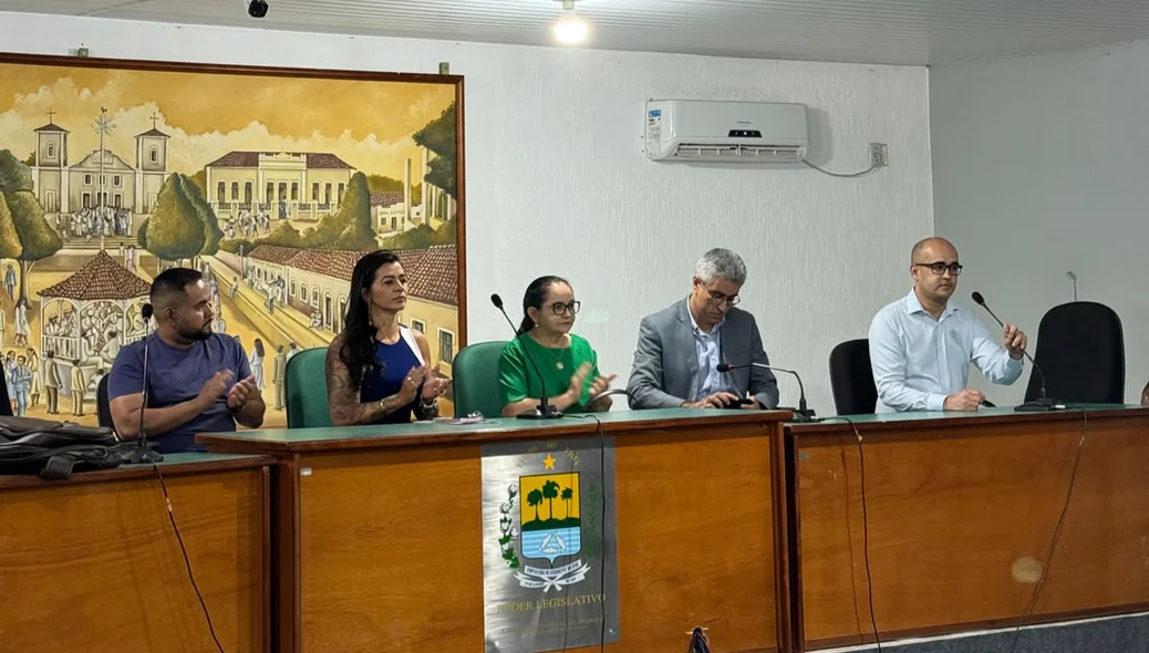 A prefeitura promoveu, na sexta-feira (24), uma audiência pública na Câmara de Vereadores para apresentar detalhes do projeto