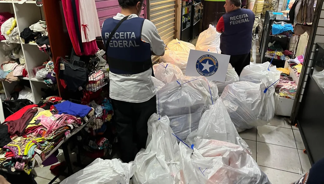 A Receita Federal e a Polícia Civil também participaram da operação