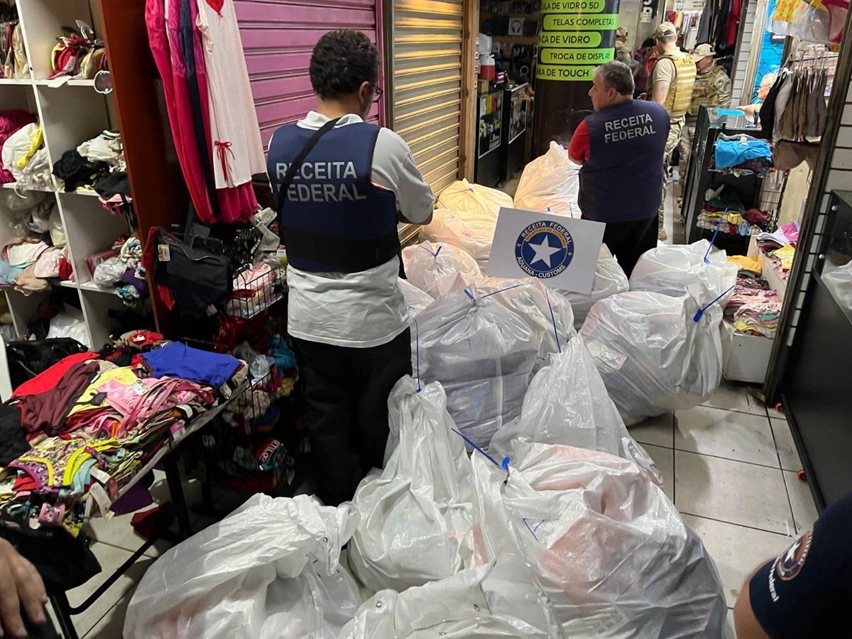 A Receita Federal e a Polícia Civil também participaram da operação