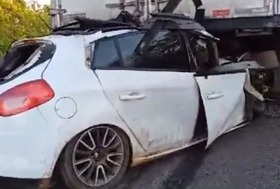 Acidente entre carro e caminhão deixou dois mortos em Floriano