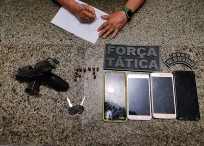 Adolescente suspeito de assalto é apreendido após perseguição policial em Parnaíba
