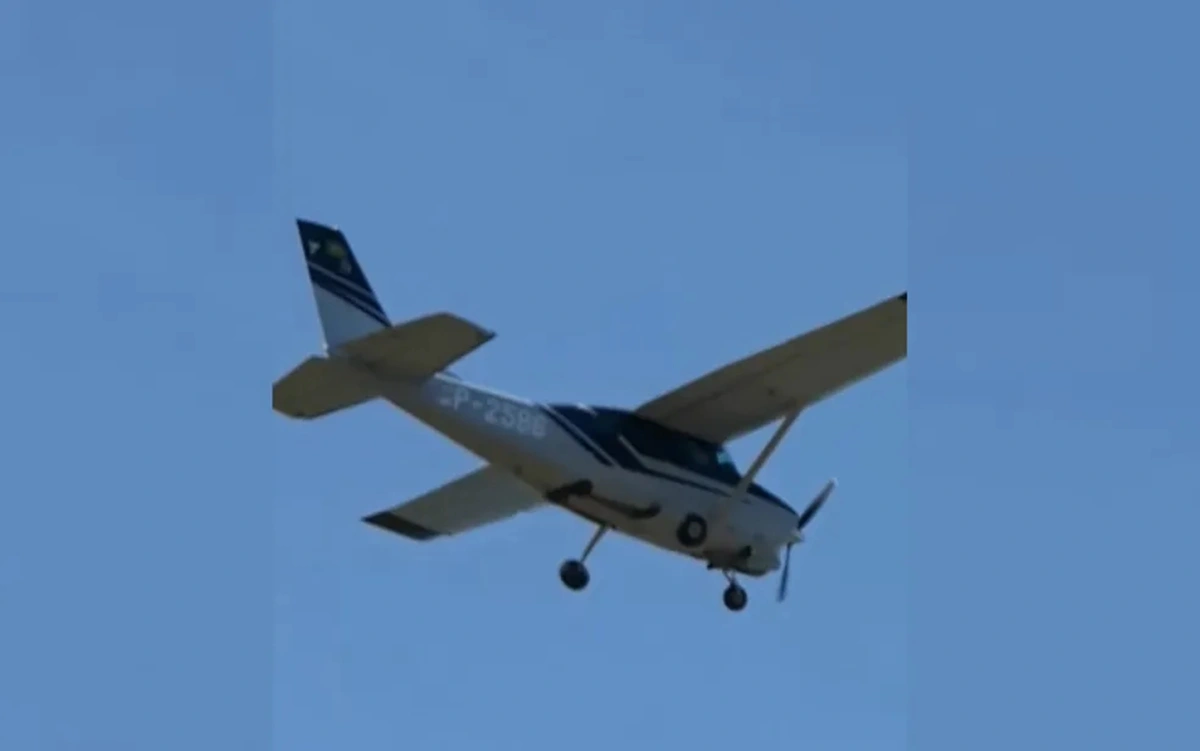 Aeronave com cerca de meia tonelada de pasta de cocaína pousou na fazenda de Leonardo