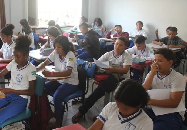 Alunos de Esperantina passam por avaliação diagnóstica