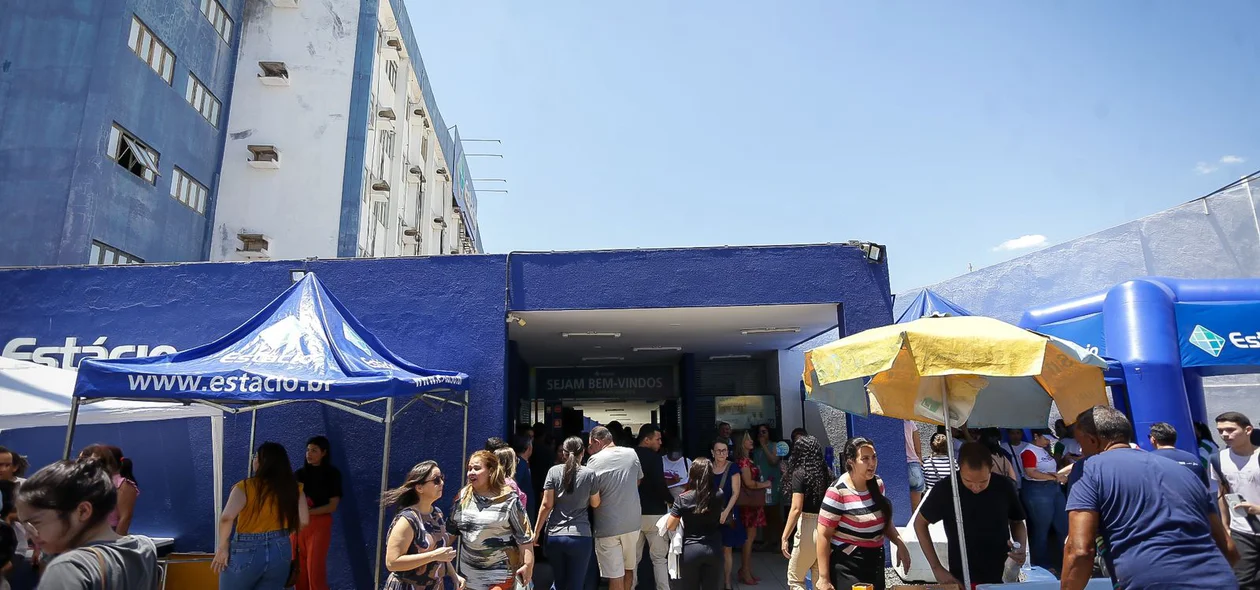 Alunos no 2º dia do Enem