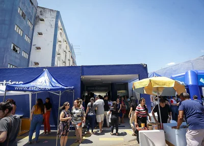 Alunos no 2º dia do Enem