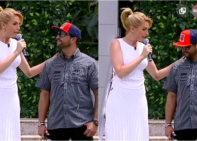 Ana Hickmann aparece com hematoma no braço