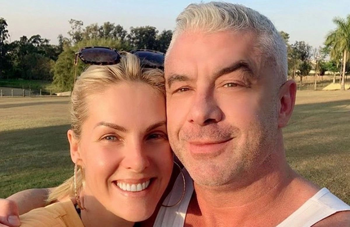 Ana Hickmann com o marido Alexandre Correa